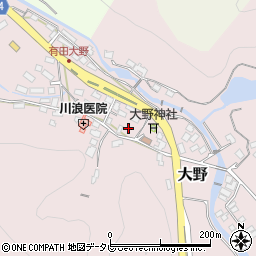 佐賀県西松浦郡有田町大野2624周辺の地図