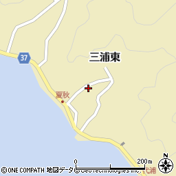 愛媛県宇和島市三浦東2010周辺の地図