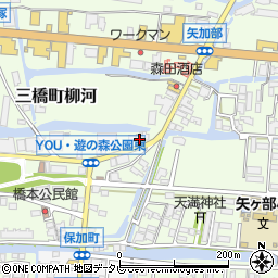 福岡県柳川市三橋町柳河488周辺の地図