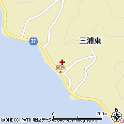 愛媛県宇和島市三浦東1974周辺の地図