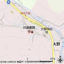 佐賀県西松浦郡有田町大野乙2723周辺の地図