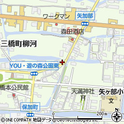 福岡県柳川市三橋町柳河1047周辺の地図