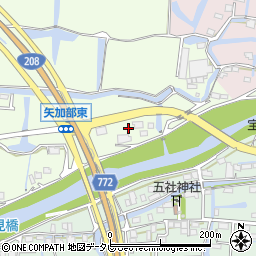 福岡県柳川市三橋町柳河135周辺の地図