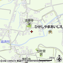 福岡県みやま市瀬高町小田1590周辺の地図
