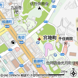 長崎県佐世保市宮地町2周辺の地図