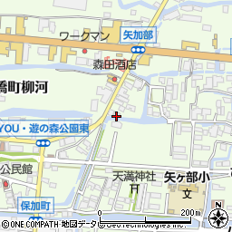 福岡県柳川市三橋町柳河518周辺の地図