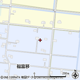 佐賀県杵島郡白石町福田158-1周辺の地図