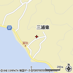 愛媛県宇和島市三浦東2003周辺の地図