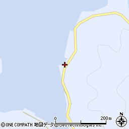 愛媛県宇和島市日振島648周辺の地図