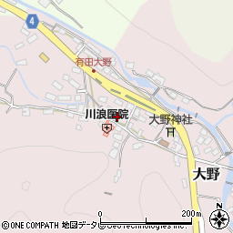 佐賀県西松浦郡有田町大野2615周辺の地図