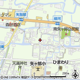 福岡県柳川市三橋町柳河512周辺の地図