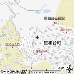 長崎県佐世保市星和台町8-7周辺の地図