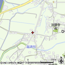 福岡県みやま市瀬高町小田1668周辺の地図