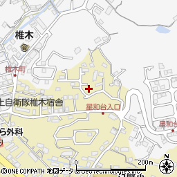 長崎県佐世保市日野町1734-57周辺の地図