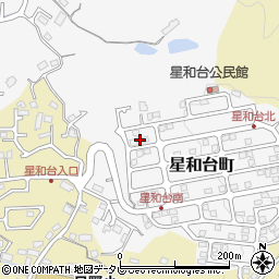 長崎県佐世保市星和台町8周辺の地図
