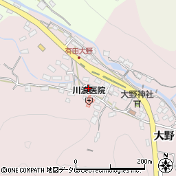 佐賀県西松浦郡有田町大野乙2565周辺の地図