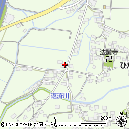 福岡県みやま市瀬高町小田1667周辺の地図