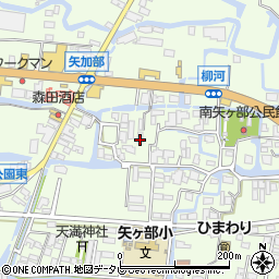 福岡県柳川市三橋町柳河524周辺の地図