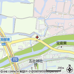 福岡県柳川市三橋町柳河231周辺の地図