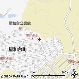 長崎県佐世保市星和台町28-7周辺の地図