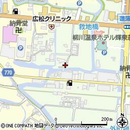 福岡県柳川市三橋町柳河912周辺の地図