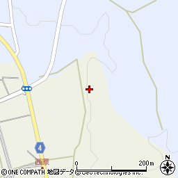 福岡県八女市立花町白木370周辺の地図