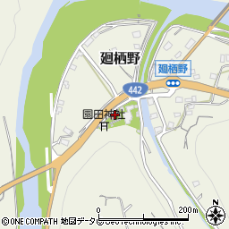 胡麻鶴公民館周辺の地図