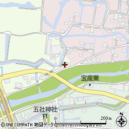 福岡県柳川市三橋町柳河232周辺の地図