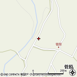 大分県玖珠郡九重町菅原439周辺の地図