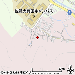佐賀県西松浦郡有田町大野乙2827周辺の地図
