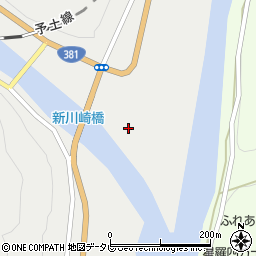 新川崎橋周辺の地図