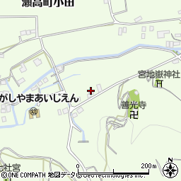福岡県みやま市瀬高町小田2241周辺の地図
