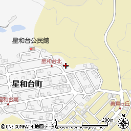 長崎県佐世保市星和台町28-6周辺の地図
