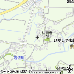 福岡県みやま市瀬高町小田1561周辺の地図