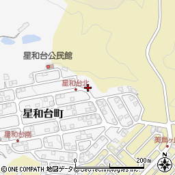 長崎県佐世保市星和台町28-4周辺の地図