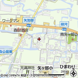 福岡県柳川市三橋町柳河523周辺の地図