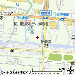 福岡県柳川市三橋町柳河877周辺の地図