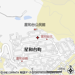 長崎県佐世保市星和台町12-10周辺の地図
