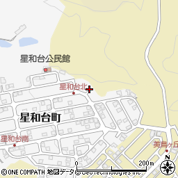 長崎県佐世保市星和台町28-5周辺の地図