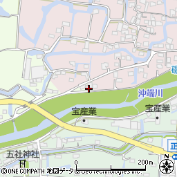 福岡県柳川市三橋町柳河236周辺の地図