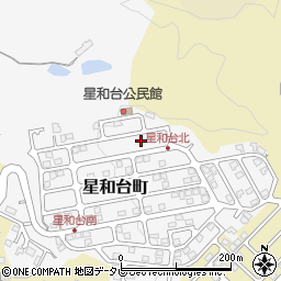 長崎県佐世保市星和台町12-11周辺の地図
