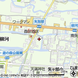 福岡県柳川市三橋町柳河517周辺の地図