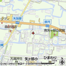福岡県柳川市三橋町柳河527周辺の地図