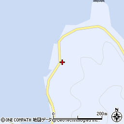 愛媛県宇和島市日振島681周辺の地図