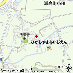 福岡県みやま市瀬高町小田1584周辺の地図