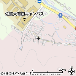 佐賀県西松浦郡有田町大野2473周辺の地図