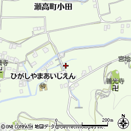福岡県みやま市瀬高町小田2230周辺の地図