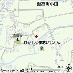 福岡県みやま市瀬高町小田1516周辺の地図