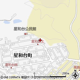 長崎県佐世保市星和台町28-1周辺の地図