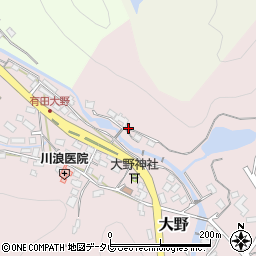 佐賀県西松浦郡有田町大野乙1974周辺の地図